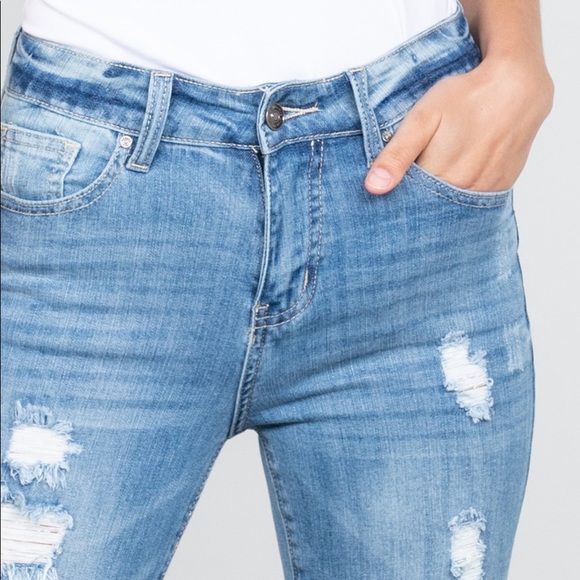 Distressed, Hammer Jeans Los Angeles, size 9 - Picture 2 of 15